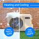 ACIQ 18,000 BTU ACIQ Standard 24 SEER2 Single Zone Wall Mount Mini Split Heat Pump System - R454B | 230V
