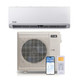 ACIQ 24,000 BTU ACIQ Standard 23.5 SEER2 Single Zone Wall Mount Mini Split Heat Pump System - R454B | 230V