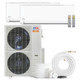 Cooper & Hunter 2 Zone 48,000 BTU Hyper Series Ductless Mini Split AC Wall Mounted 18k+24k