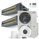 Cooper & Hunter 2 Zone 48,000 BTU Ducted Mini Split AC Concealed Duct 18k+24k