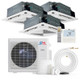 Cooper & Hunter 3 Zone 36,000 BTU OLIVIA Ductless Mini Split AC Ceiling Cassettes 9k+12k+18k