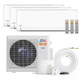 Cooper & Hunter 3 Zone 28,000 BTU HYPER Series Ductless Mini Split AC Wall Mounted 9k+12k+12k