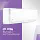 Cooper & Hunter 4 Zone 48,000 BTU OLIVIA Ductless Mini Split AC Wall Mounted 9k+9k+9k+24k
