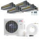 Cooper & Hunter 4 Zone 36,000 BTU Ducted Mini Split AC Concealed Duct 9k+9k+9k+12k