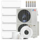 Cooper & Hunter 5 Zone 48,000 BTU OLIVIA Ductless Mini Split AC Wall Mounted 9k+9k+12k+12k+18k