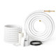 Cooper & Hunter 3/8"-5/8" Mini Split Installation Kit Insulated Pre-Flared 16ft/25ft/50ft with Connection Wires