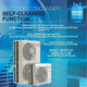 Cooper & Hunter 48,000 BTU 230V Ductless Mini Split Light Commercial Ceiling Cassette Heat Pump