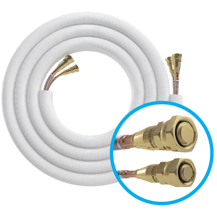 MRCOOL No-Vac Line Set R454B - Precharged Quick Connect Linesets for Gen 2 Central Ducted , VersaPro Series , Universal Series