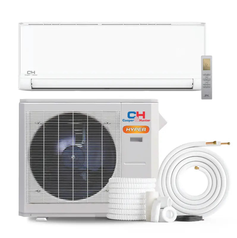 Cooper & Hunter 24,000 BTU 230V Ductless Mini Split AC Wall Mounted Olivia Hyper Heat Series Heat Pump