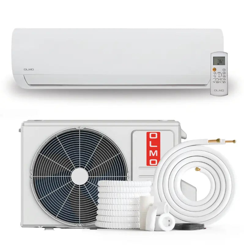 9,000 BTU 115V Ductless Mini Split AC Wall Mounted OLMO Alpic Series Heat Pump