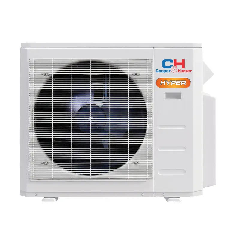Cooper & Hunter 2 Zone 28,000 BTU HYPER Series Ductless Mini Split AC Wall Mounted 12k+18k