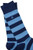 Striped Sky Blue Socks