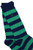 Striped Lime Green Socks