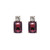 Bronze & Burgundy Mini Gem Earring