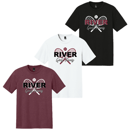 Rocky River Girls Tennis Triblend Tee (F291/F292/F293)