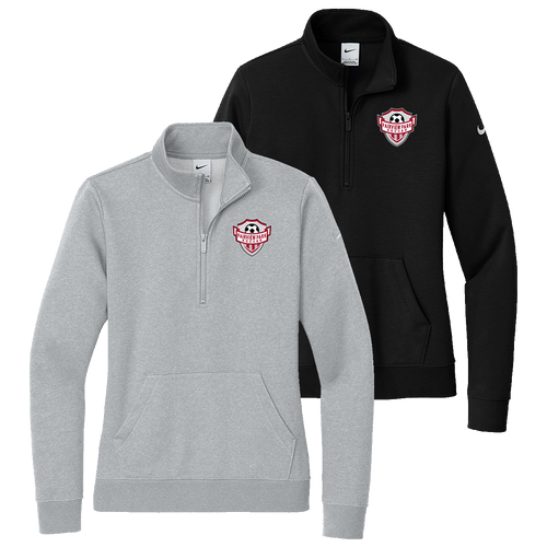 FPSA Ladies Nike Fleece 1/2-Zip (RL297A)