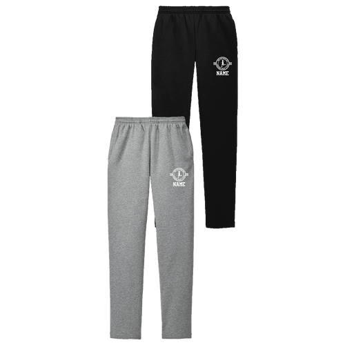 Lakewood Track Student Open Bottom Sweatpant (S171)