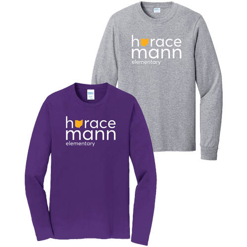 Lakewood Horace Mann Adult LS Tee (F314)