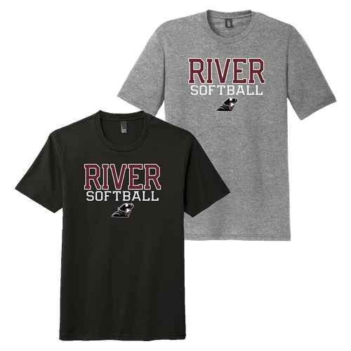 Rocky River Softball Triblend Tee (F355)