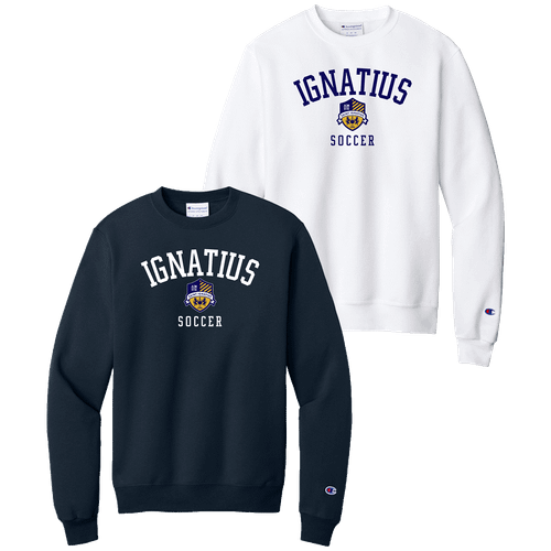 St Ignatius Soccer Champion Crewneck (F384A/F384B)