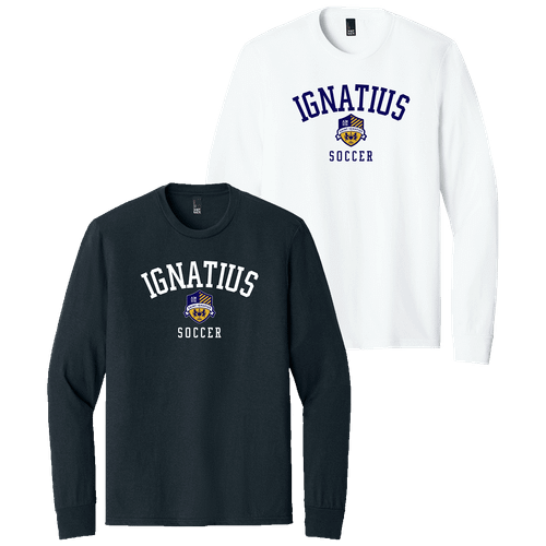 St Ignatius Soccer Triblend LS Tee (F384A/F384B)