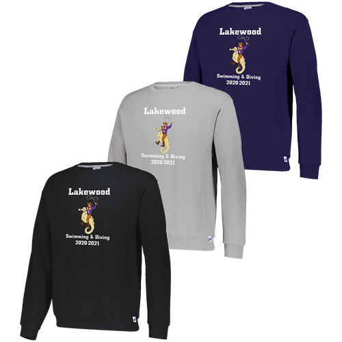 Lakewood High School Swimming & Diving Crewneck (F048)