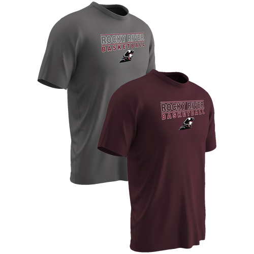 Rocky River Basketball Performance Tee (F074)