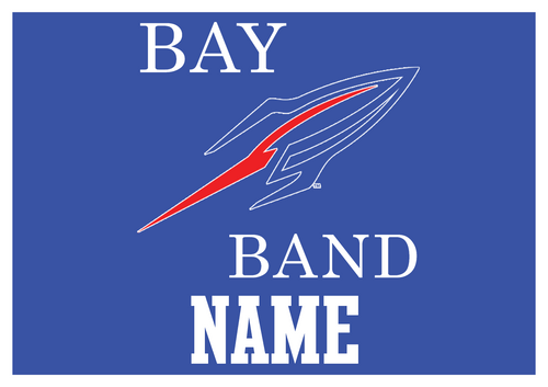 Bay Band Yard Sign (CUST)