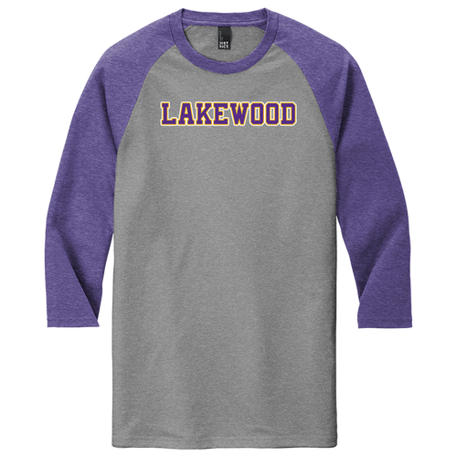 Lakewood Garfield Middle School 3/4 Sleeve Raglan (F181)