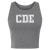 Cleveland Dance Academy Crop Racerback Tank Top (F163/F164)