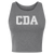 Cleveland Dance Academy Crop Racerback Tank Top (F163/F164)