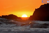 Sunset At Back Beach, New Plymouth