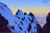 Seven Sisters ridge at summit of Taranaki