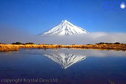 Pouakai Tarn At Night