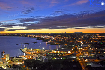 New Plymouth At Dawn