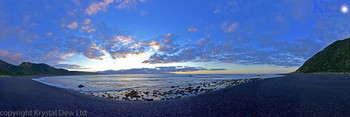 Sunrise over Palliser Bay