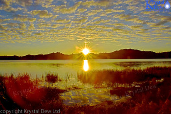 Sunrise At Lake Rotama