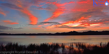 Sunrise At Lake Rotama