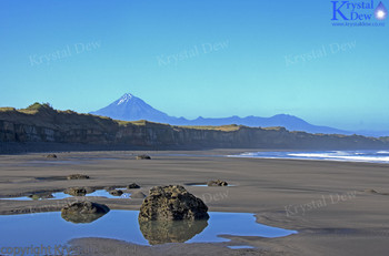 Taranaki From Bell Block Beach