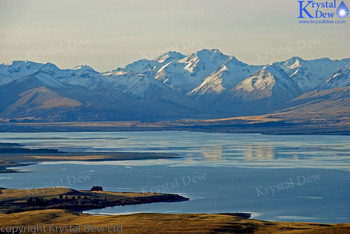 Lake Alexandrina From Mt John Observatory