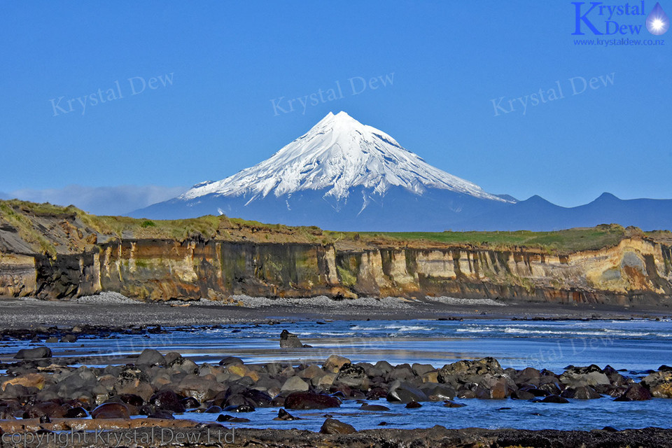 Taranaki From The Coast