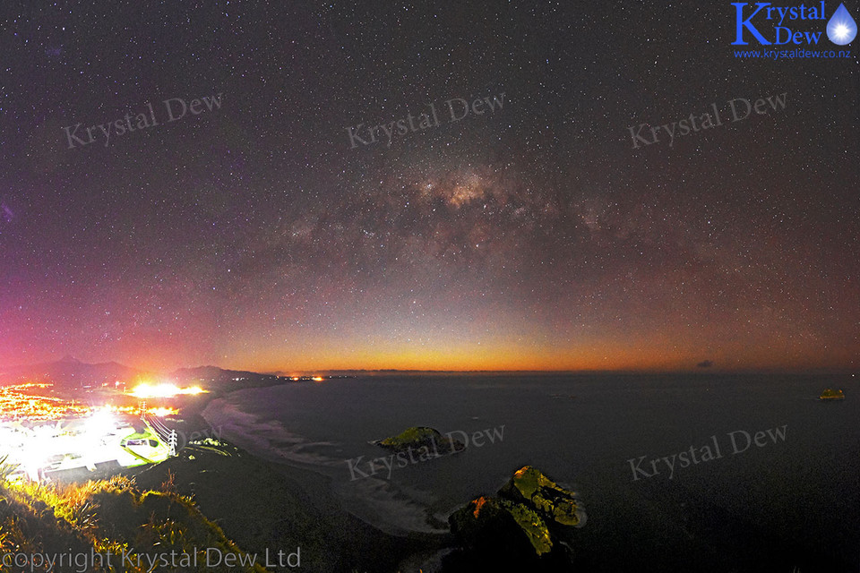 Milky Way Over The Tasman Sea