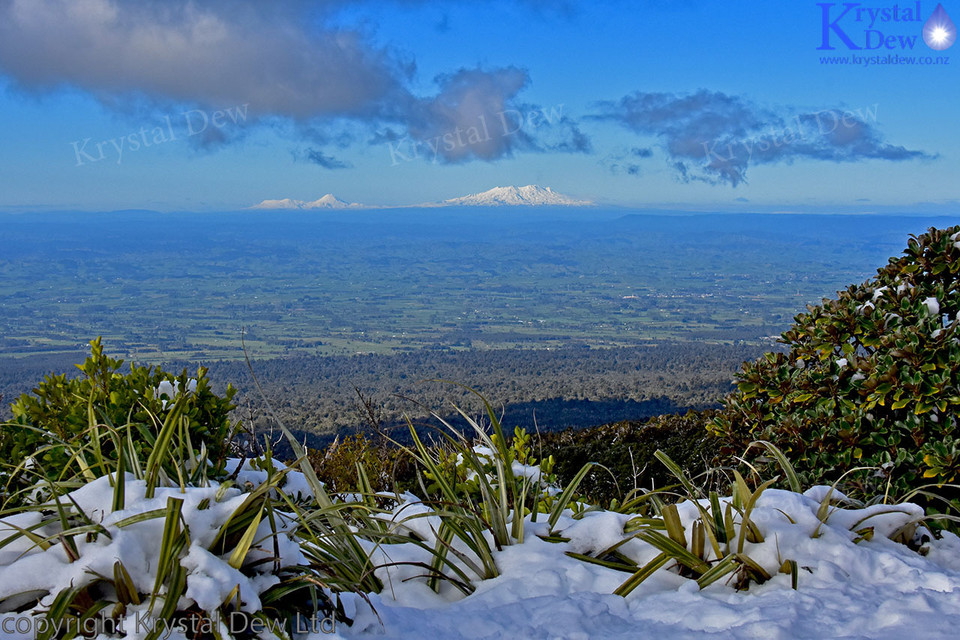 Ruapehu And Ngauruhoe