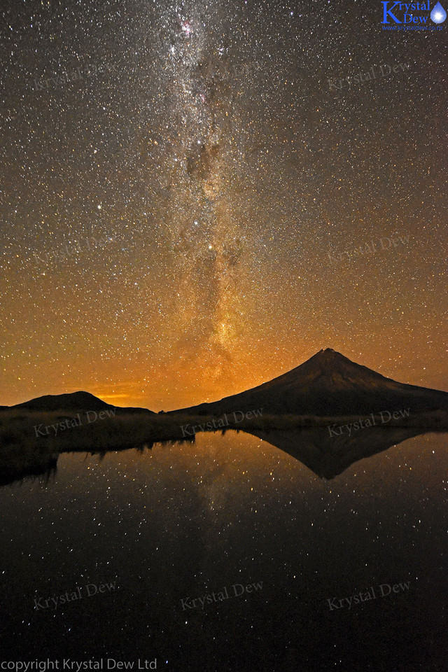 Nightsky from Pouakai tarn