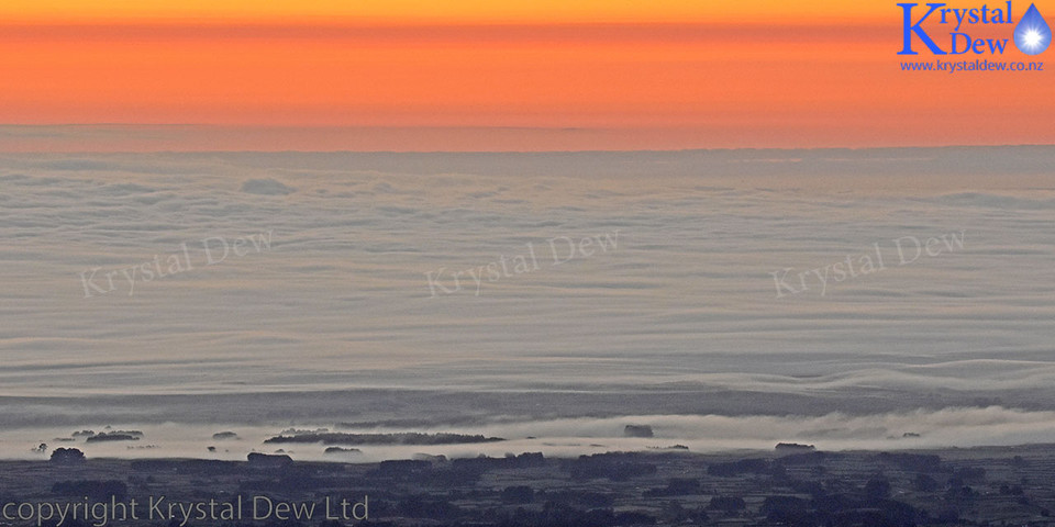 Early Morning Cloud over South Taranaki