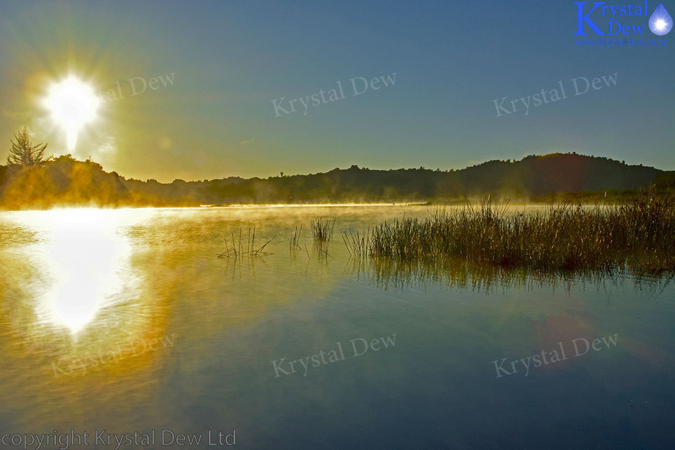 Sunrise At Lake Rotama