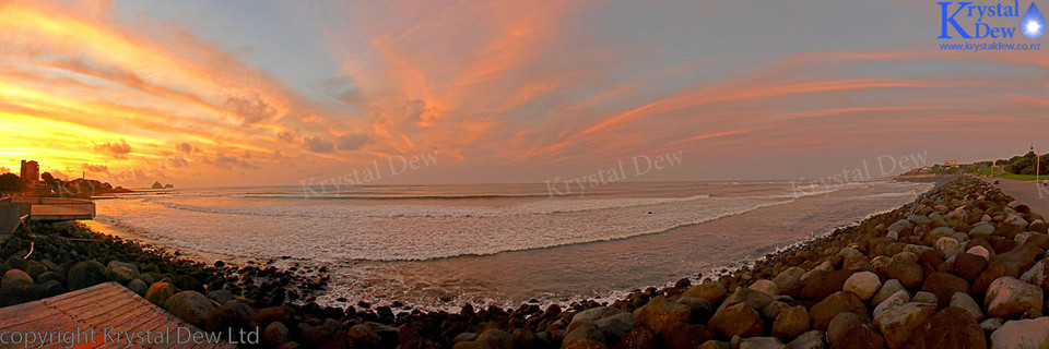 Sunset from New Plymouth Foreshore