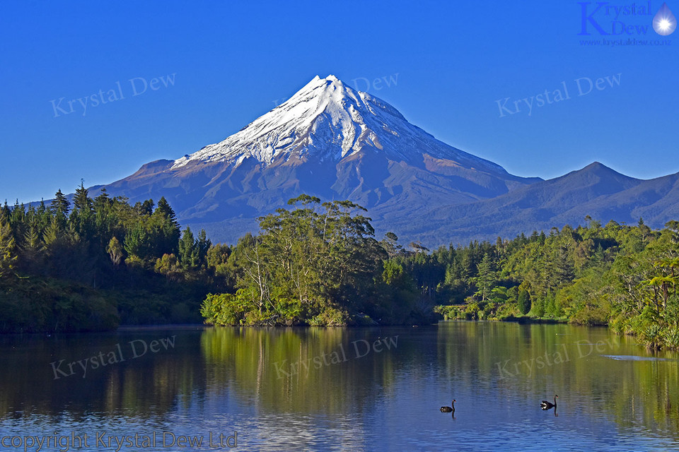 Taranaki From Lake Mangamohoe