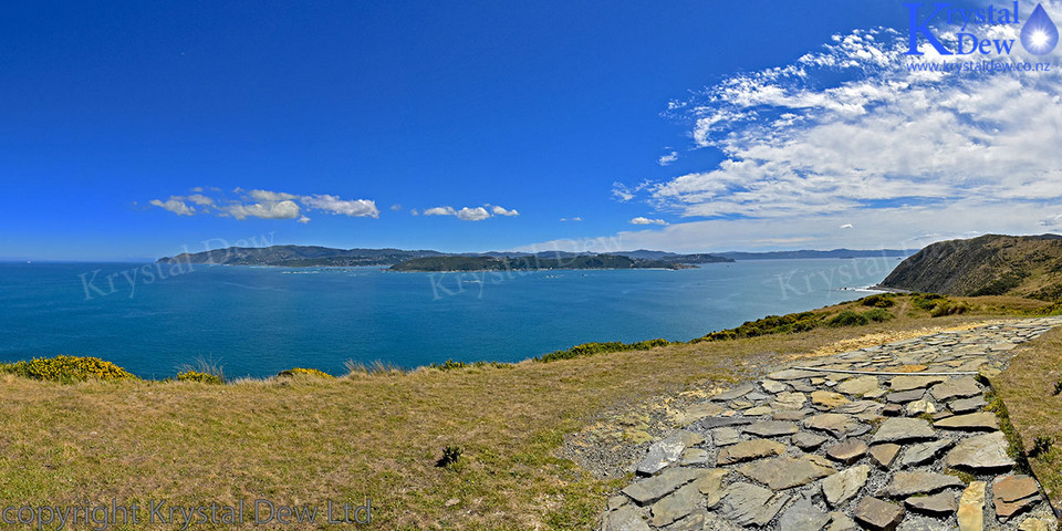 Wellington Harbour From Pencarrow Lighthouse