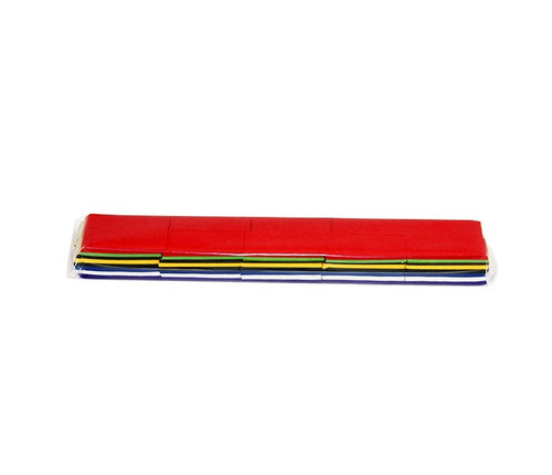 Tissue Rectangle Confetti Sleeve for a 2 inch Cannon Barrel - Standard